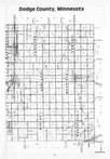 Dodge County Index Map 2, Dodge and Steele Counties 1985